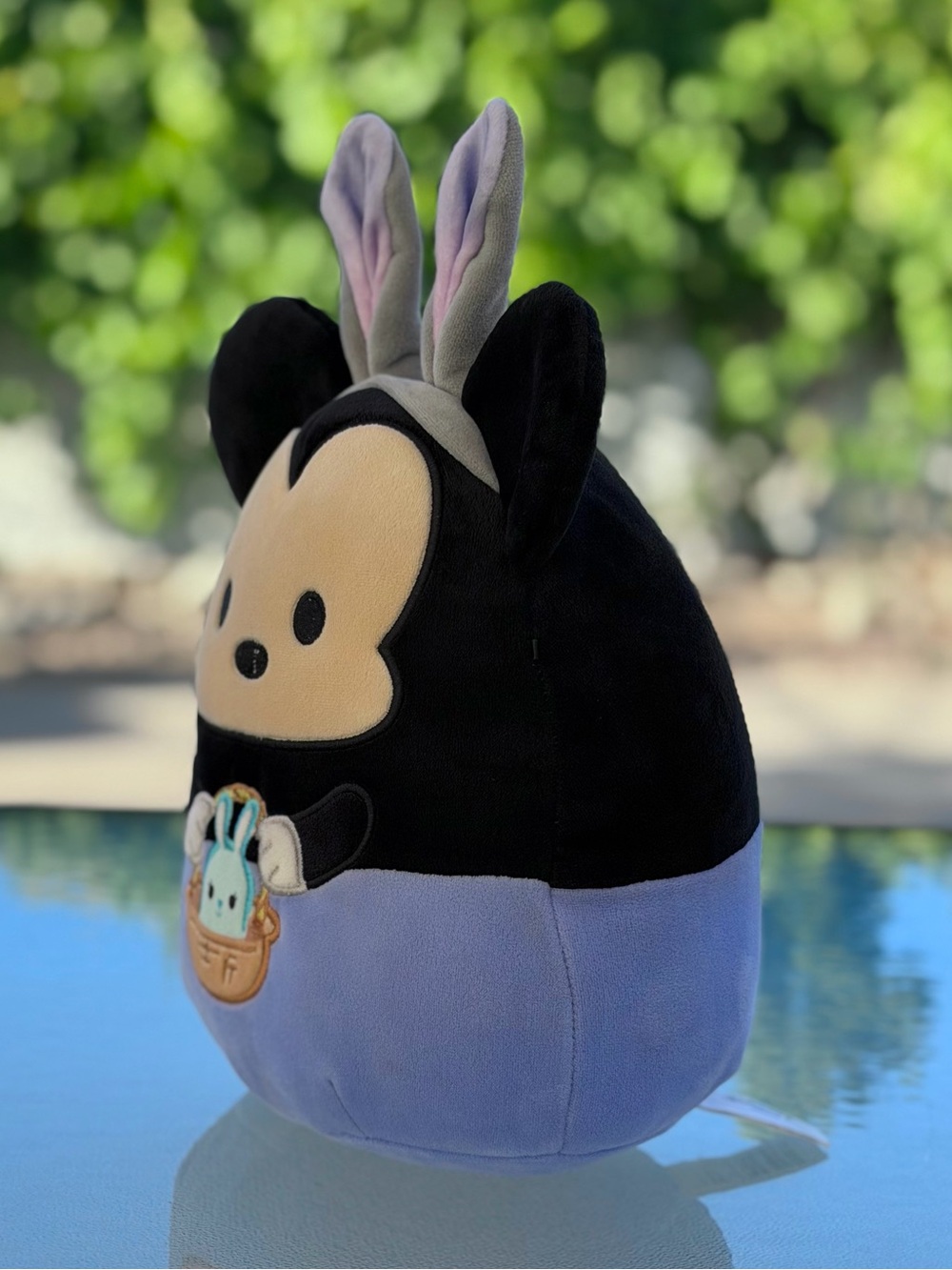 Squishmallows Disney Mickey Mouse 12” Easter Bunny Plush Toy - Picture 4 of 9